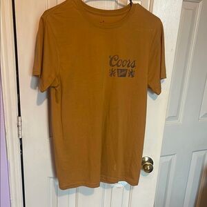 Casual Brown Short Sleeve Tee Earthy Vibe